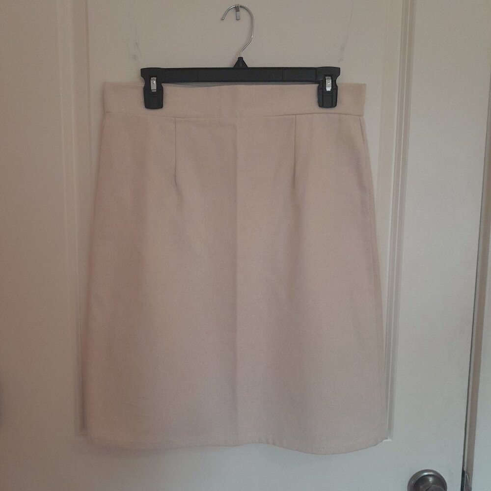 Women's Off-white Denim pencil skirt, M